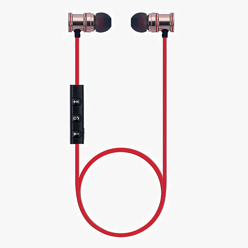 Sweatproof Surround Music Microphone Metal Magnetic Bluetooth Earpieces