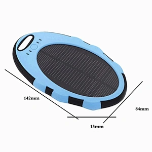 For Mobile Phone Keychain solar power bank charger