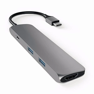 slim aluminum usb 3.0 Type-C Multi-Port Hub Adapter