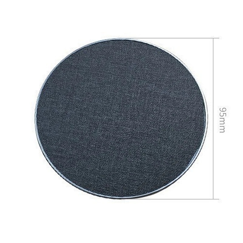 fast charger fabric cover round thin qi Wireless Charger