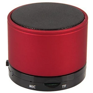 music speaker with radio round shape metal S10 mini speaker