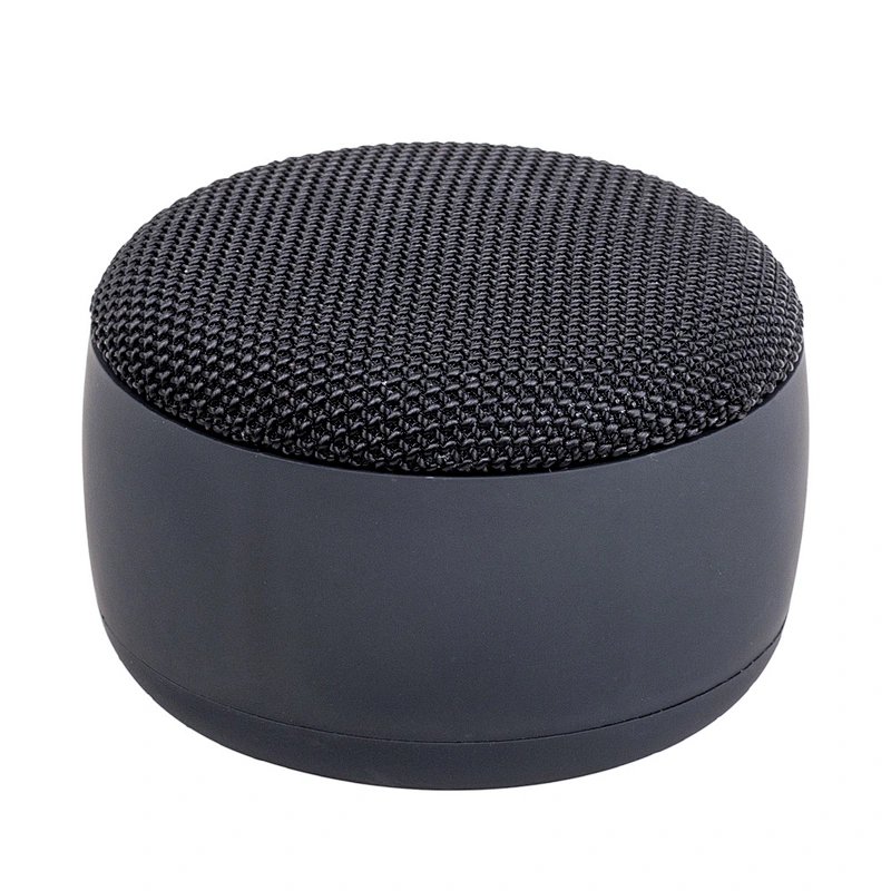 portable subwoofer cloth cover fabric material stereo wireless round 3W tws speaker