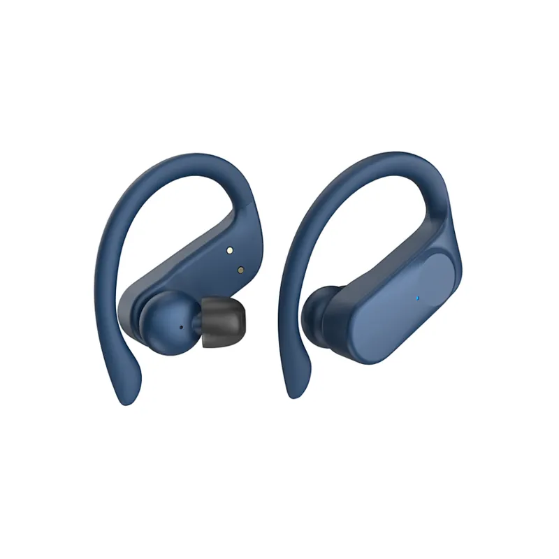 swimming earhook headphones IPX7 stereo dual microphone tws euarbds