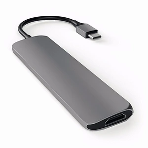 slim aluminum usb 3.0 Type-C Multi-Port Hub Adapter