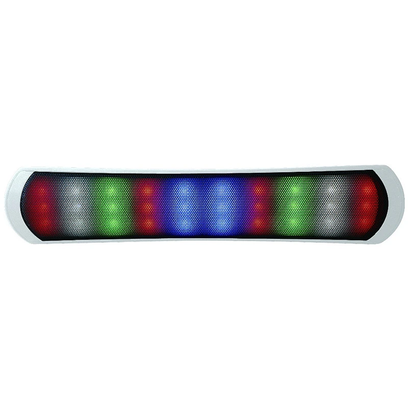 Colorful LED Light Outdoor Subwoofer Wireless Rectangle Speaker