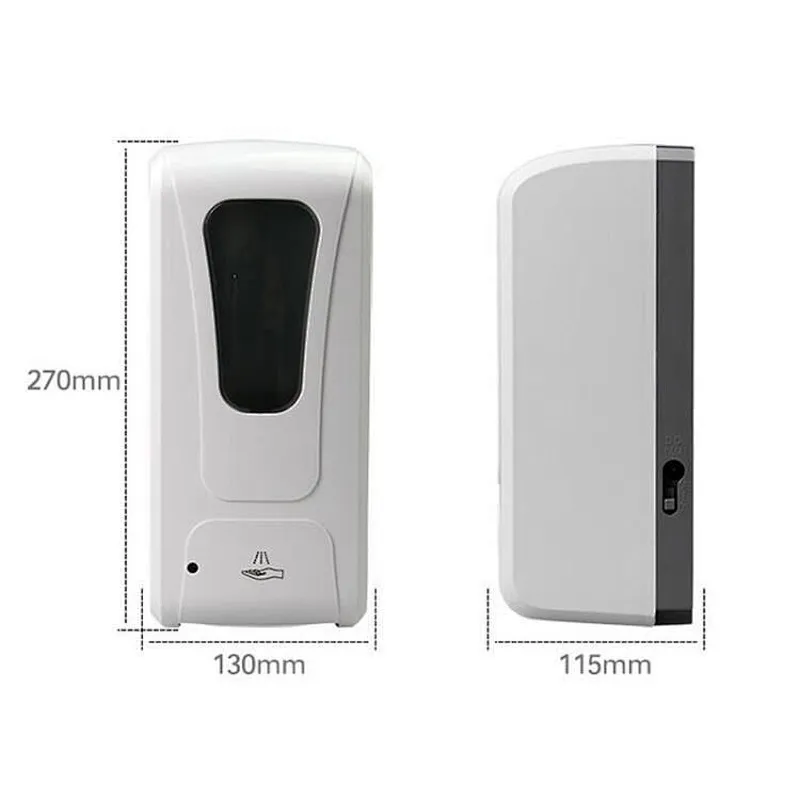 public outdoor waterproof liquid soap dispenser touchless hand sanitizer