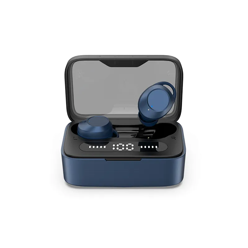 New BT5.0 LED Mini In Ear Wireless Earbuds TWS