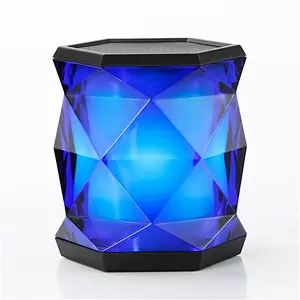 Crystal Color Changing Mini Portable Led Wireless Speaker