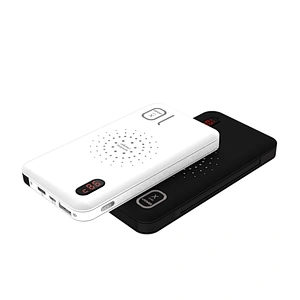 8000mah Qi Wireless Charger Power Bank With Charging Cable