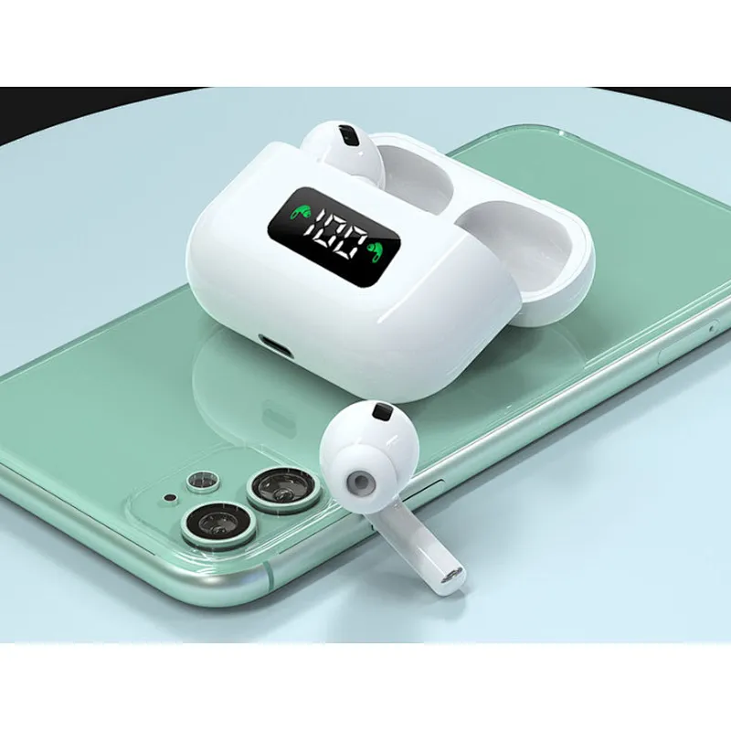 New Mini In Ear True Wireless ANC Earphone Pro3 Style TWS Magnetic Blue Tooth Earbuds
