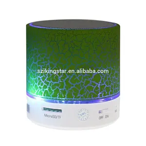 with radio waterproof rechargeable active powered bass S10 mini wireless led speaker