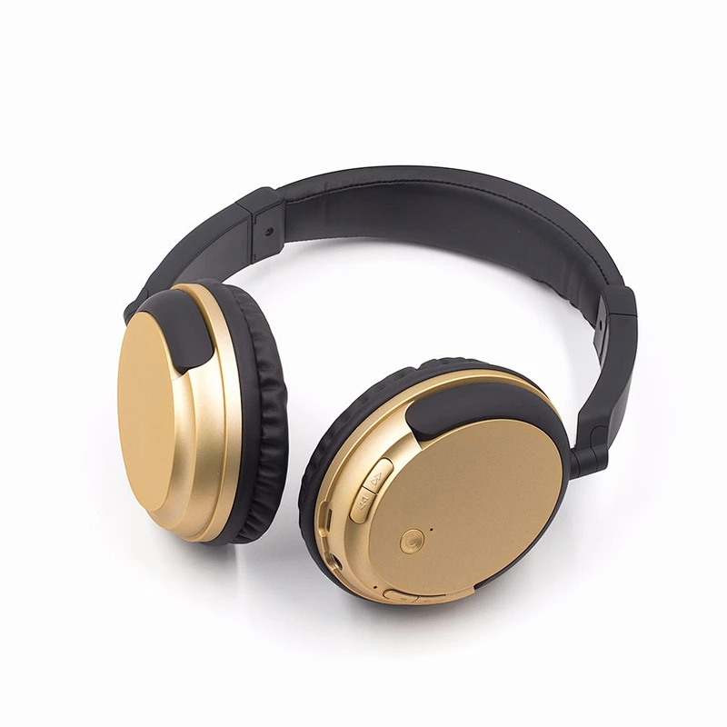 Customized logo brand music player wireless sport foldable Microphone headphones