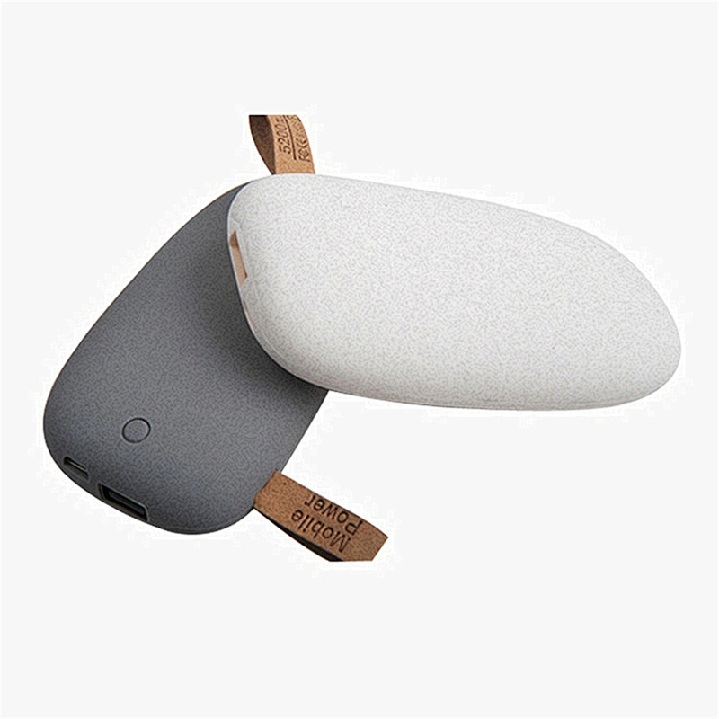 Promotion Cute Stone Shape Mini Portable Powerbank