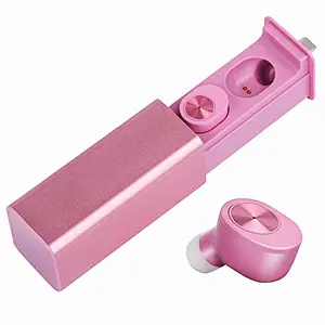 Amazon Mobile Earphone Bluetooth Oem Luxury Pink Stereo Mini Drawing Wireless Earphones With Mic