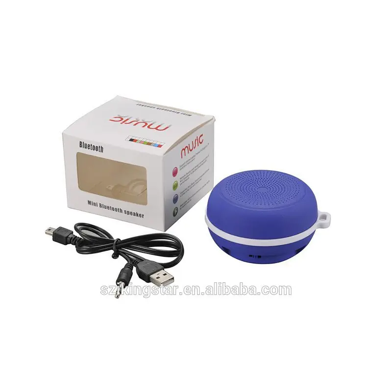 outdoor round keychain portable mini sport wireless speaker