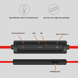 neckband mp3 player wireless sport waterproof headset