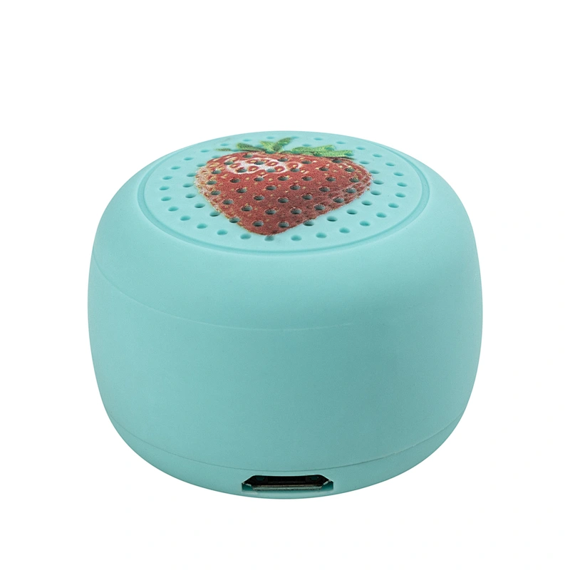 BT Speaker With Subwoofer Round Shape Wireless Speaker