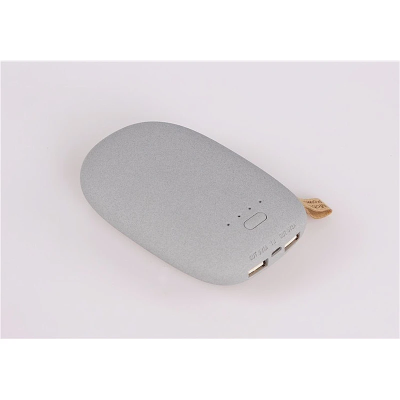 12000mah portable mini cute stone shape power bank