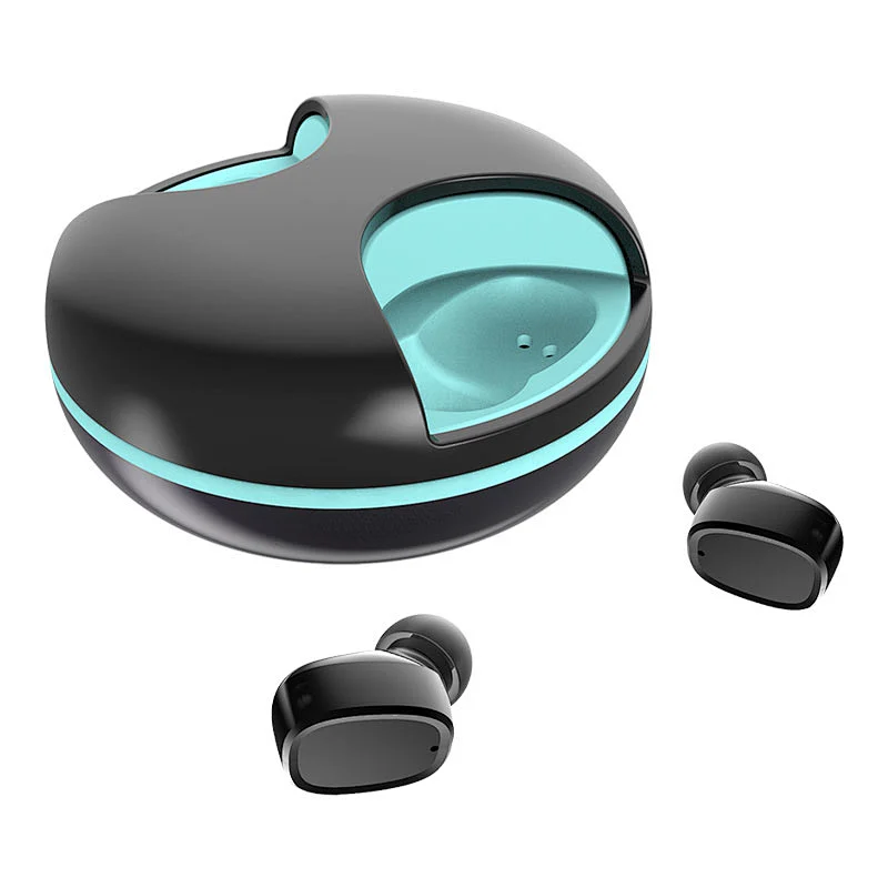 5.0 Wireless Binaural Headset Mini In-ear TWS Bluetooth Rotating Charging Earbuds