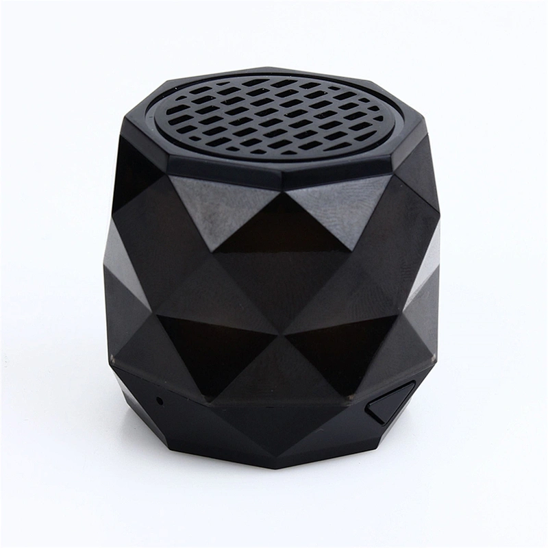 Mini Diamond Crystal Shape Wireless Bluetooth Led Speaker