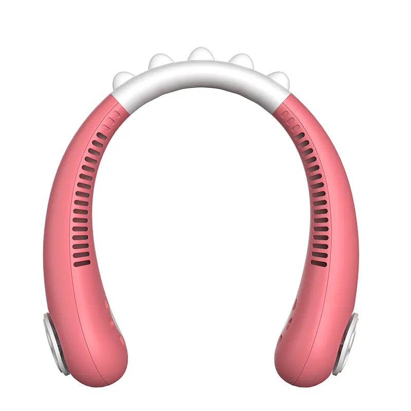 Mini Cartoon Cooling Fan Hanging Bladeless Neckband USB Fan for Children