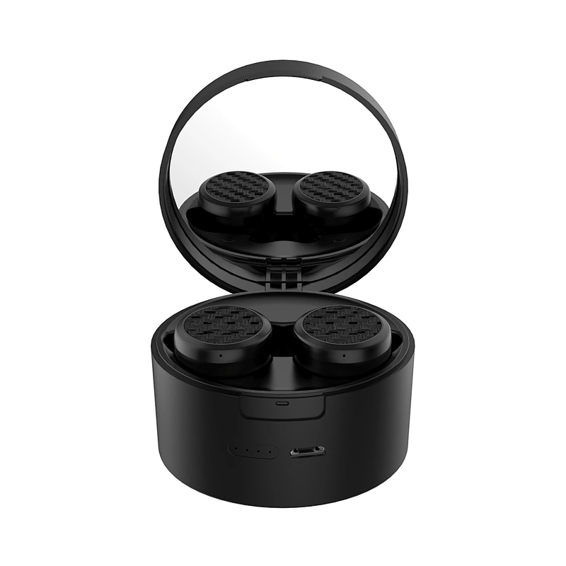 New Arrival Dual Ear Invisible 5.0 Bluetooth Mini TWS Wireless Earbuds With Mirror