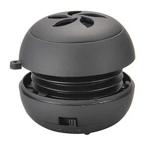 Round Small USB Portable Music Player Vibration Round Spherical Bluetooth BT Foldable Hamburger Mini Wireless Speaker