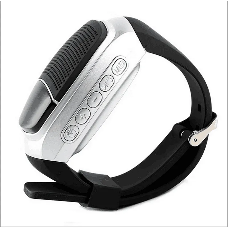 Sports Portable Mini Wireless Wrist Watch Bluetooth Speaker