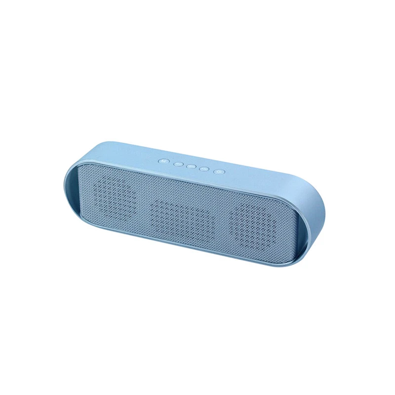 portable metal stereo sound music mini Microphone wireless Bluetooth speaker