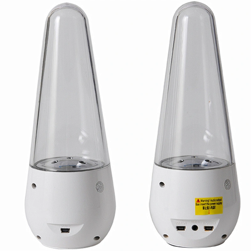 Color Changing Fountain Speaker Tower Spray Dancing Water Speaker