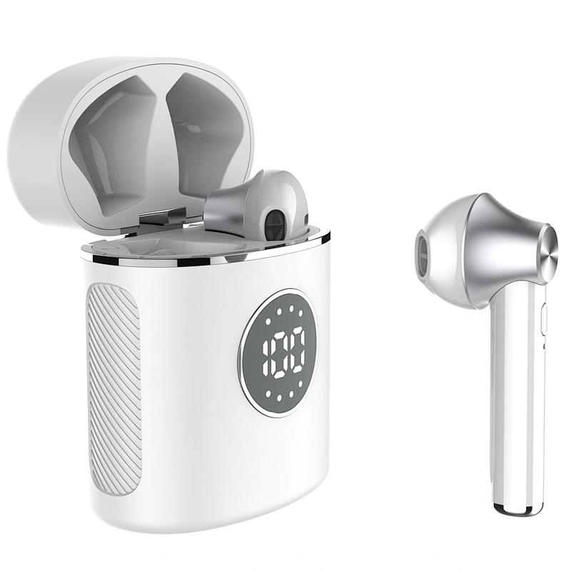 waterproof bass earbuds bluetooth 5.0 mini tws true wireless earphone