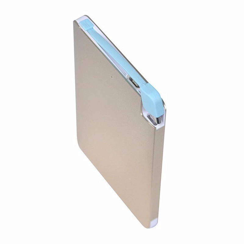 Ultra Slim battery Charger cheap oem logo credit card power bank