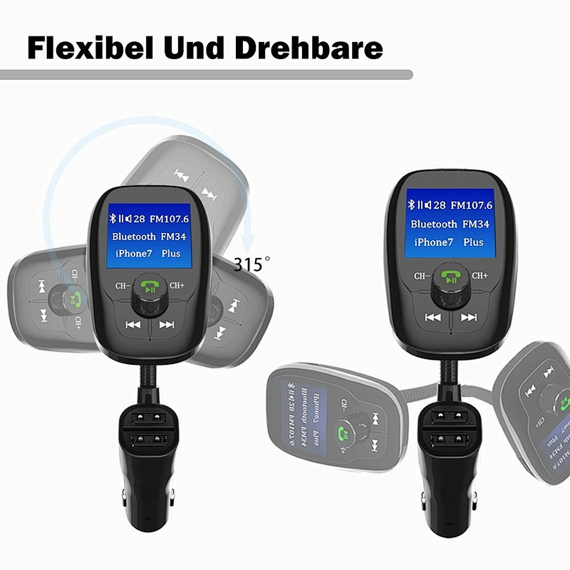 Universal MP3 Player Car Charger with FM Transmitter