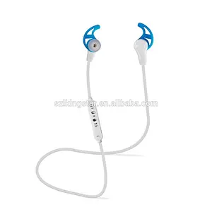 ODM customized OEM logo sport neckband wireless headphones in ear earhook promotion gift earphones