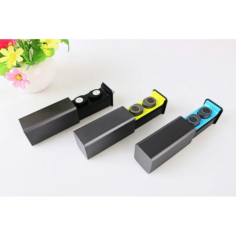 Invisible Small TWS Bluetooth Wireless Earbuds with Charging Case