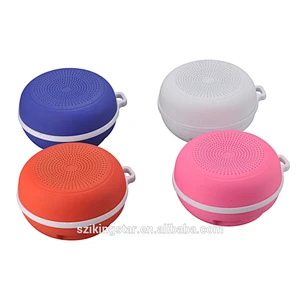 outdoor round keychain portable mini sport wireless speaker