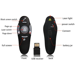 5mw remote control cheap powerpoint laser flip pen red laser