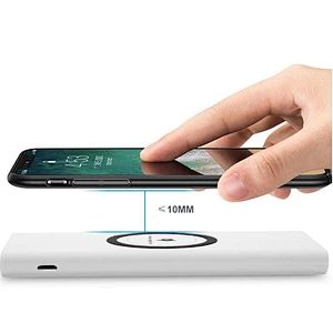 10000mAh battery charger wireless portable  fast wireless charger qi powerbank