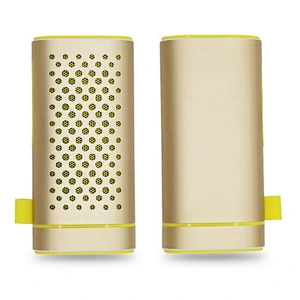 bluetooth Aluminum Rectangle 2 in 1speaker with power bank 3000mah
