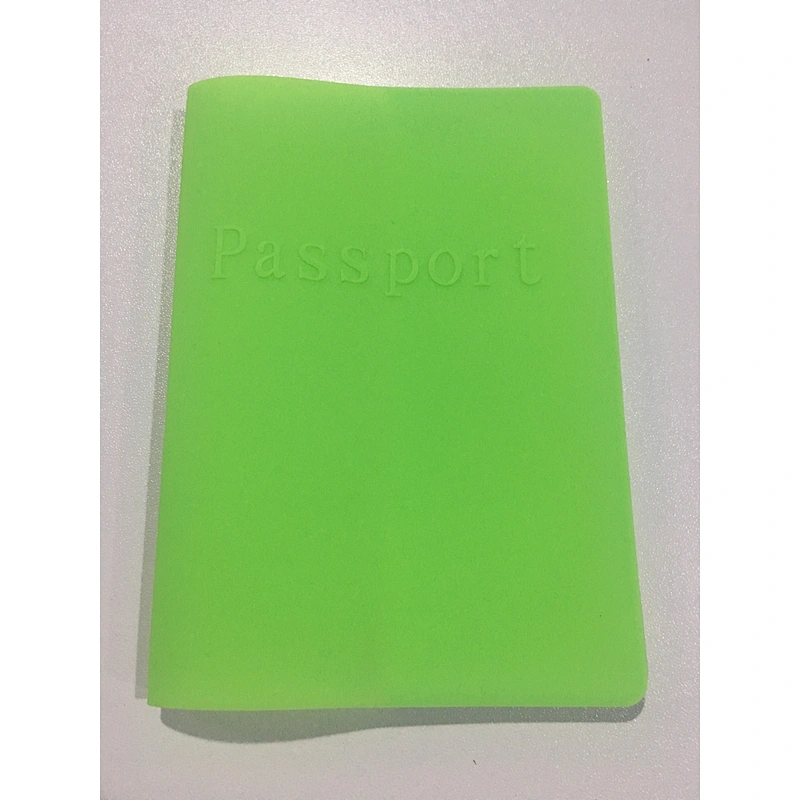 Custom Color Passport Holder Silicone Passport Case Cover