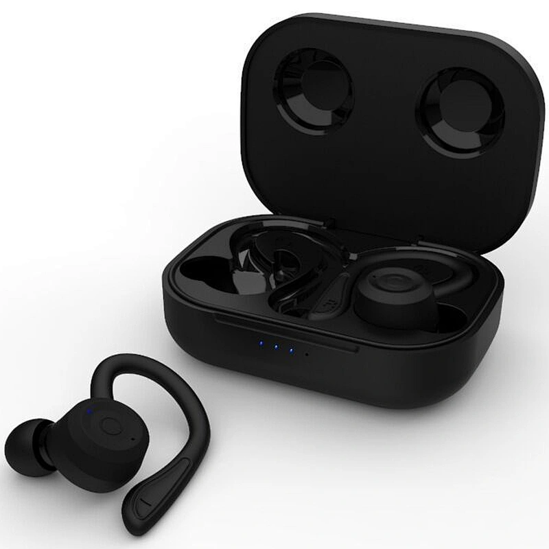 OEM Wireless 5.0 Headphones with Hook Touch Control TWS Sport Headset Earbuds