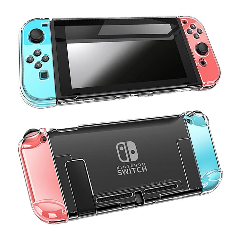 2021 Latest Full Body Hard Clear Case for Nintendo Switch Lite Clear Case  Soft Crystal Clear TPU Protective Case Cover