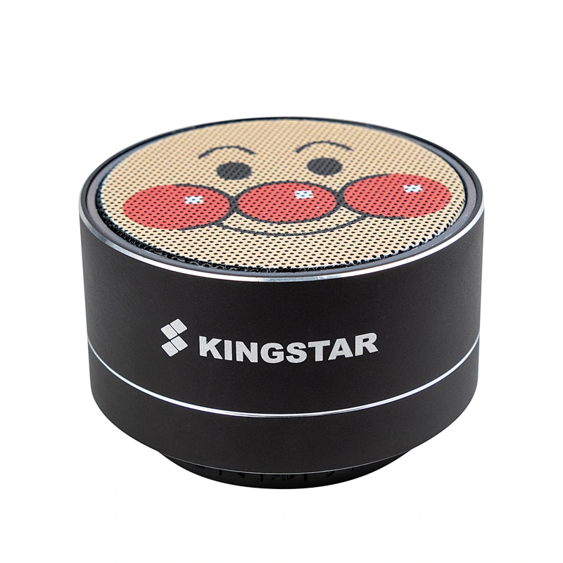 Cheap colorful small round mini portable wireless speaker A10 metal fm radio bluetooth speaker