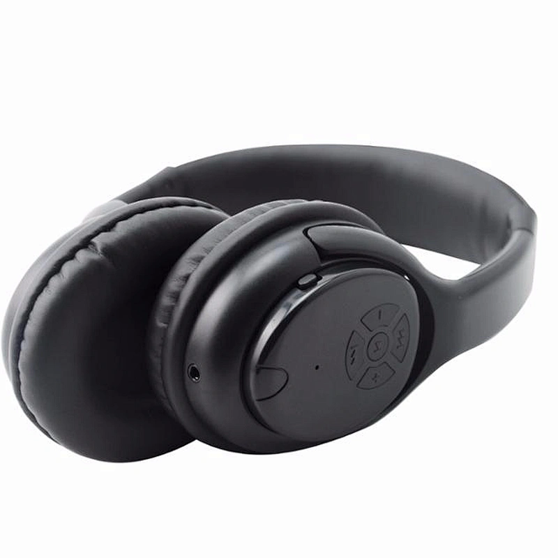 Noise Cancelling foldable headset flexible wireless bluetooth sport Handsfree over ear Headphones