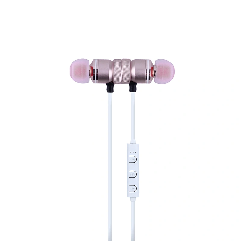 Portable Sports Magnetic Stereo Running Headphone BT Bluetooth Neckband Mini Bluetooth Earphone