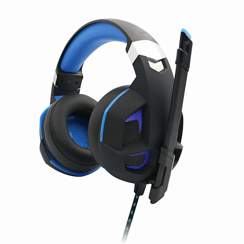 OEM Over Head Stereo Bass Led Computer Game Headset Wireless Gaming Headphone
