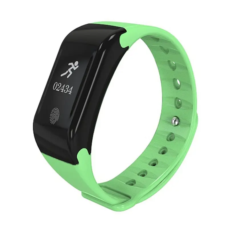 Multifunctional Pedometer Heart Rate Blood Pressure Monitor Fitness Smart Bracelet