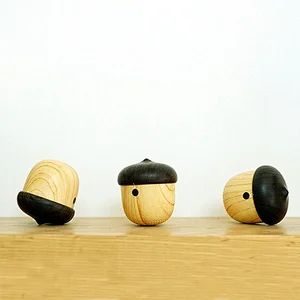 Promotion gifts travel backpack hang stereo portable cute pocket hang rope super mini lovely wireless wooden nut speaker