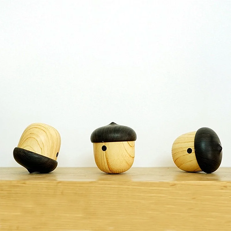 Promotion gifts travel backpack hang stereo portable cute pocket hang rope super mini lovely wireless wooden nut speaker