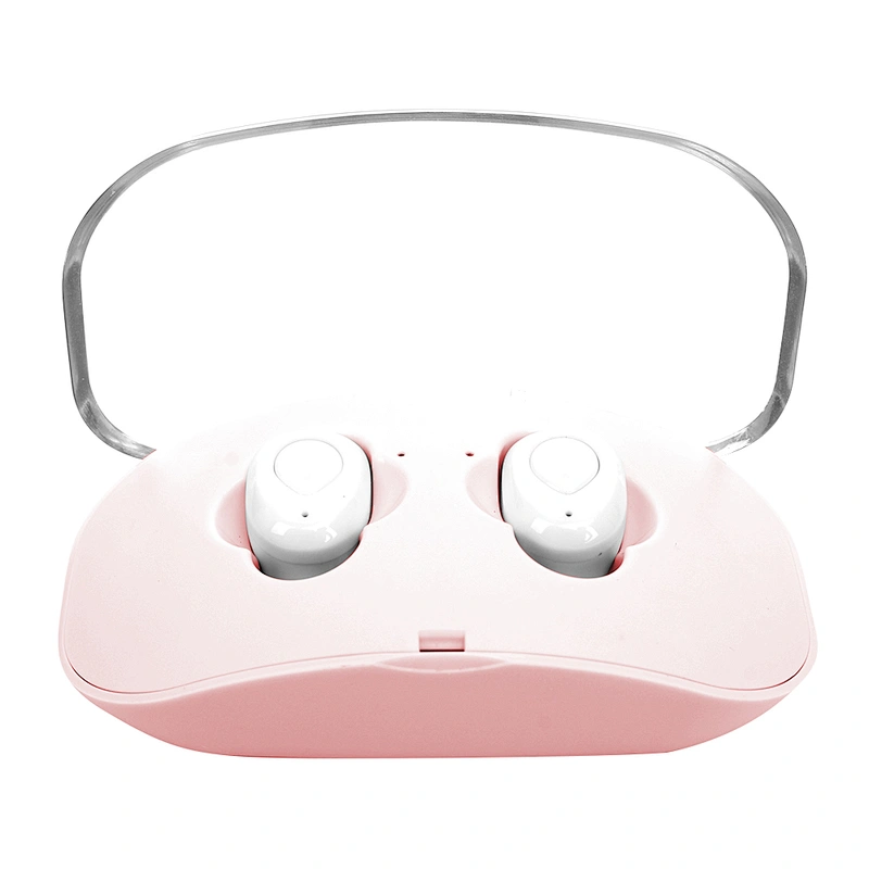 True Wireless TWS Earphone Transparent Cover Mouse Shape Bluetooth Headphone 5.0